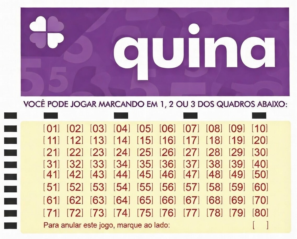 Cartela Quina